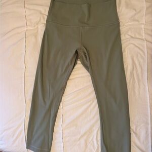 Lululemon Sage Green Leggings